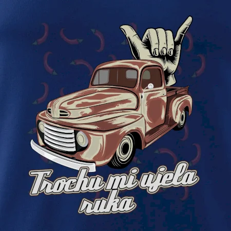 Trochu mi ujela ruka