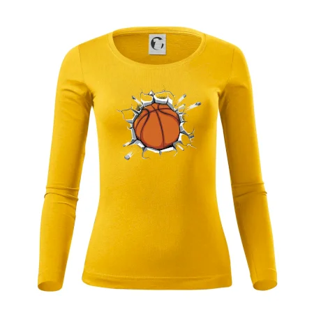 Basketbal míč v triku