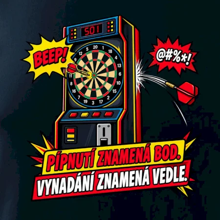 Pípnutí znamená bod. Vynadání znamená vedle