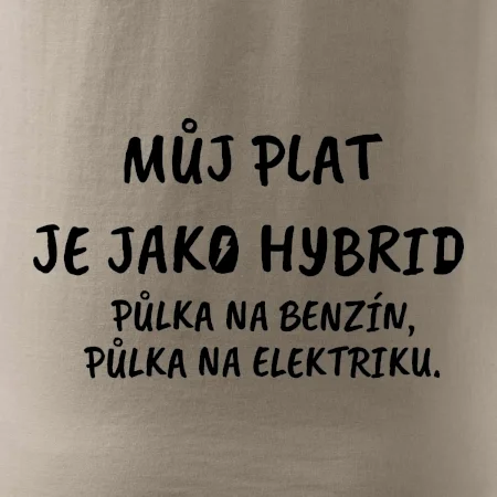 Můj plat jako hybrid