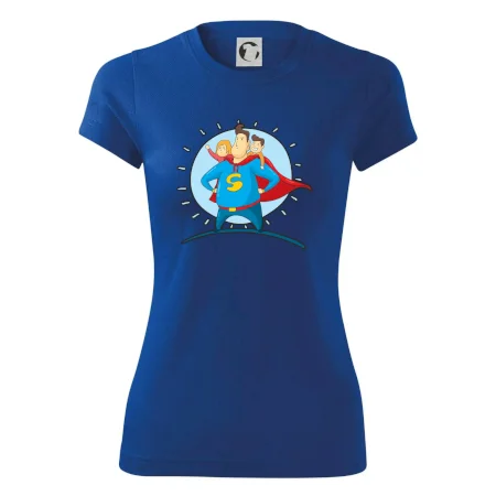 Táta superman - holka a kluk
