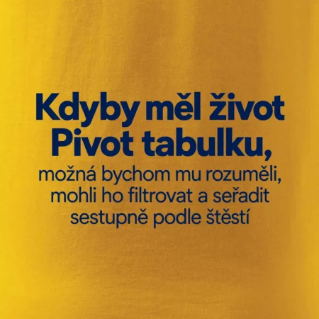 Kdyby měl život pivot tabulku