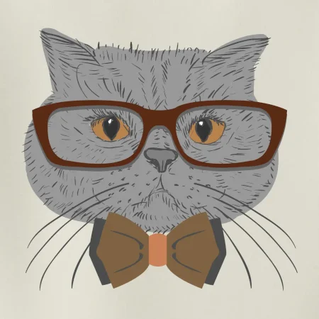 Hipster britská modrá