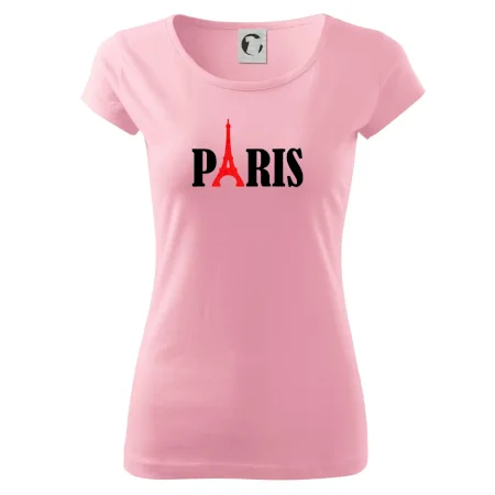 Paris nápis Eiffelova věž