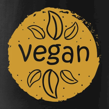 Vegan hnědá kruh