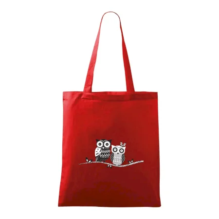 Dvě sovy abstraktní