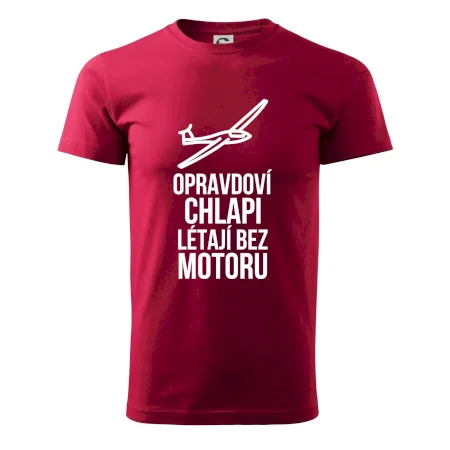 Opravdovi chlapi létají bez motoru