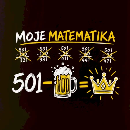 Moje matematika 501 - pivo = vítězství
