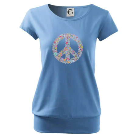 Peace symbol lístečky
