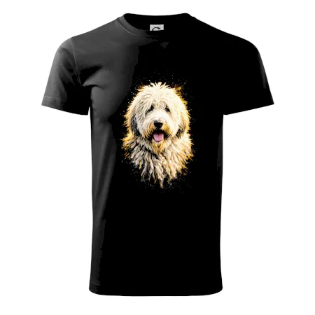 Obrázek polotón komondor hlava