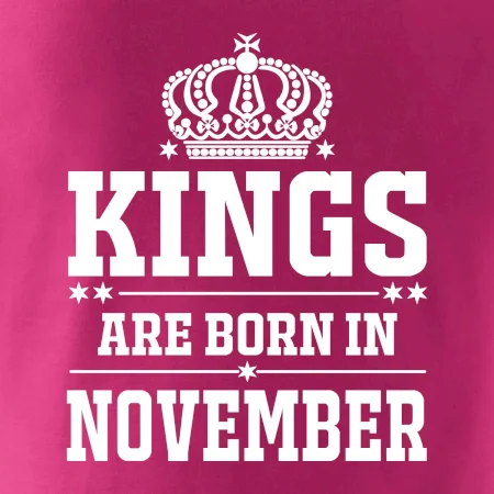 Kings are born in November