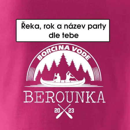 Na vodu - Kanoe les (vlastní nápis)