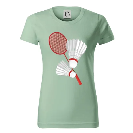 Badminton - pálka a košík