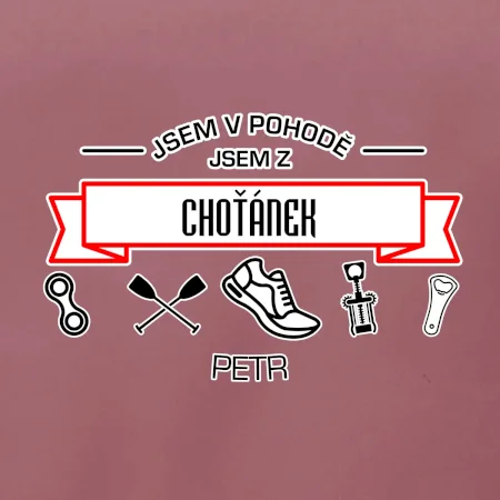 Jsem v pohodě jsem z ... (vlastní název a jméno)