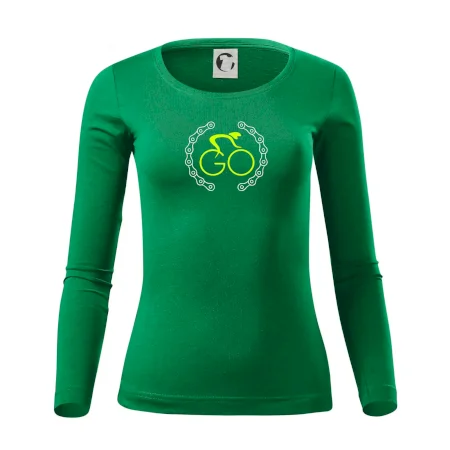 GO cyklista (fluo potisk)