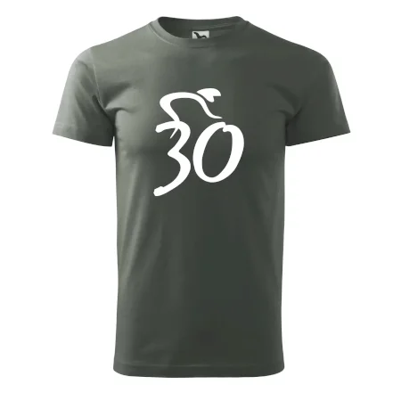 Cyklista slaví třicítku (30)