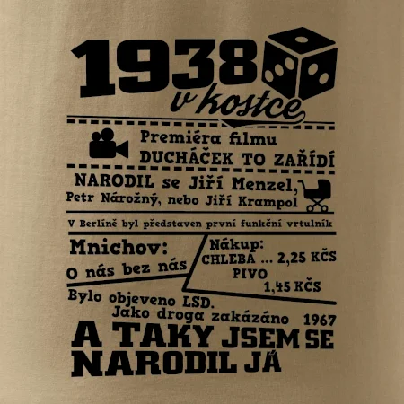 1938 v kostce
