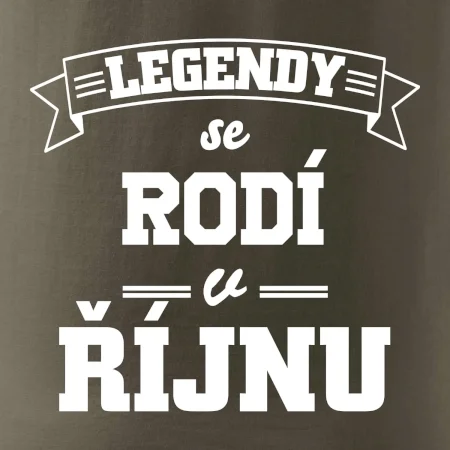 Legendy se rodí v říjnu