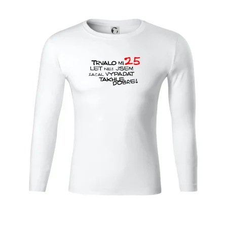Trvalo mi 25 let než jsem začal vypadat takhle dobře