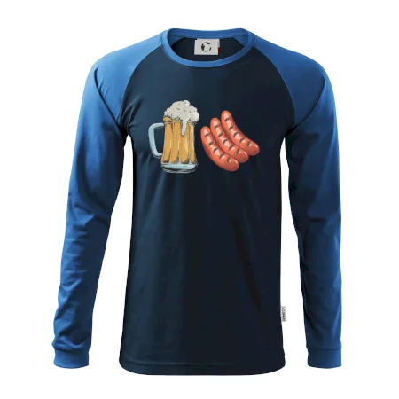 Pivo a klobása
