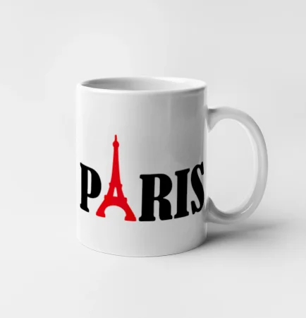 Paris nápis Eiffelova věž