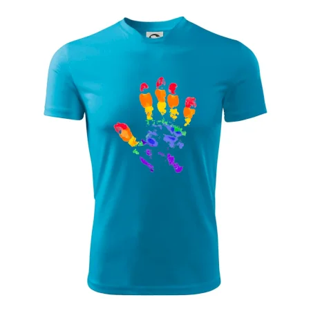 LGBT hand print