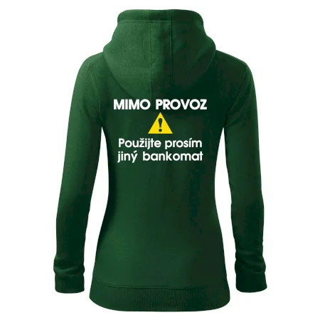 Mimo provoz - použijte jiný bankomat