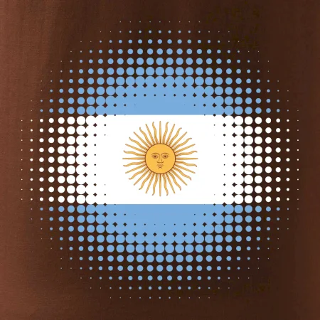 Argentina vlajka tečkovaná