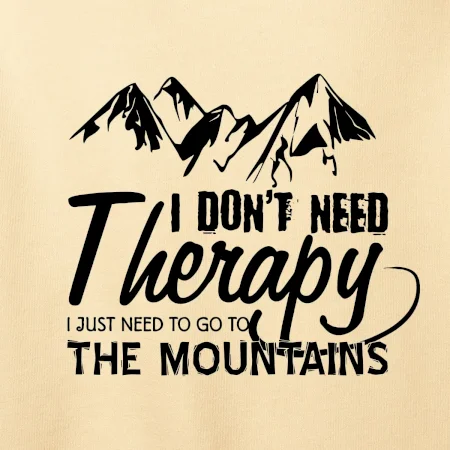I dont need therapy - Mountains - Nepotřebuji terapii - Hory