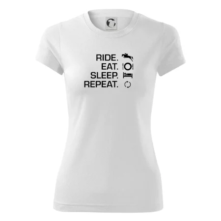 Ride Eat Sleep Repeat koně