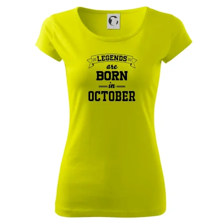 Legends are born in October