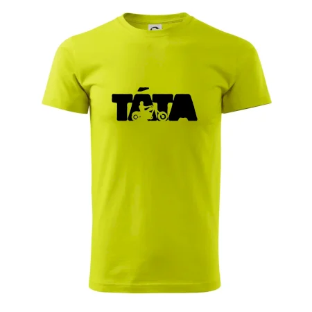 Táta nápis - motorka chopper