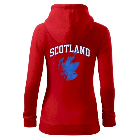Scotland nápis s mapou