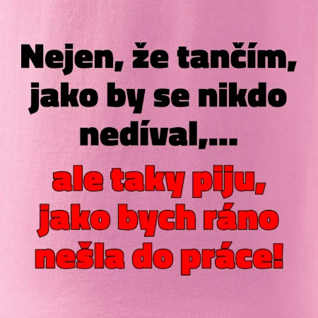 Tančím a piju