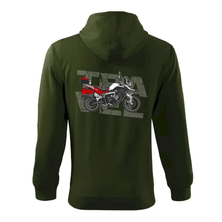 Cestovní enduro červená