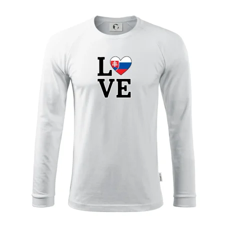 Love Slovenská vlajka