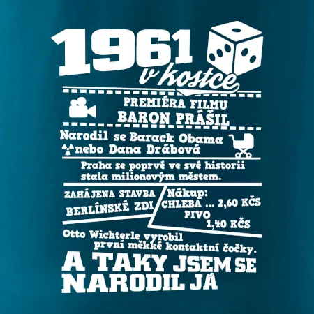 1961 v kostce