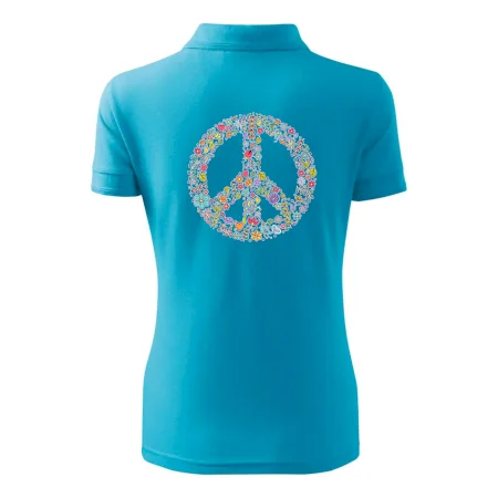 Peace symbol lístečky