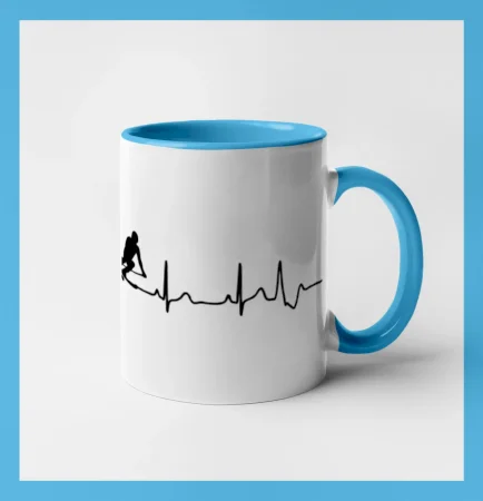 Lyžař EKG
