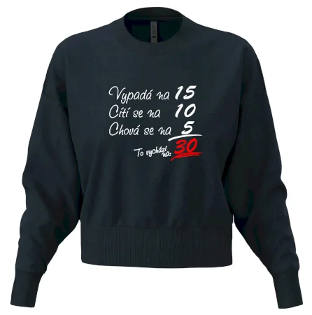 Vypadá, cítí se, chová se - 30 let