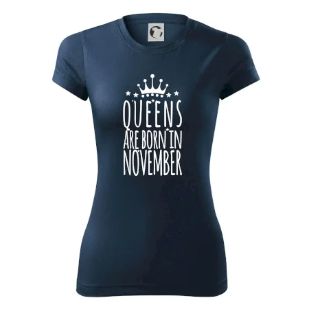Queens are born in November