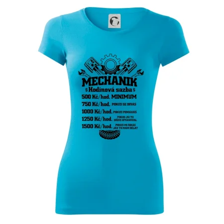 Mechanik - hodinová sazba