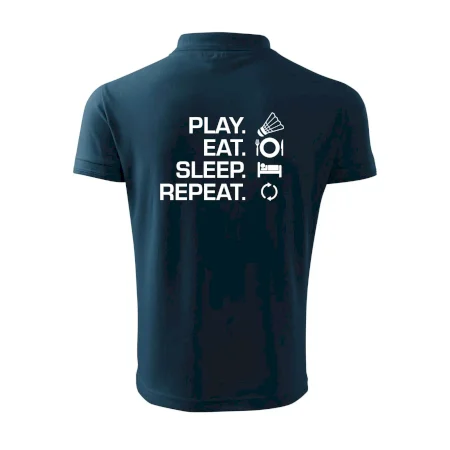 Play Eat Sleep Repeat badminton