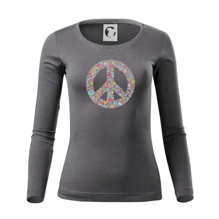 Peace symbol lístečky