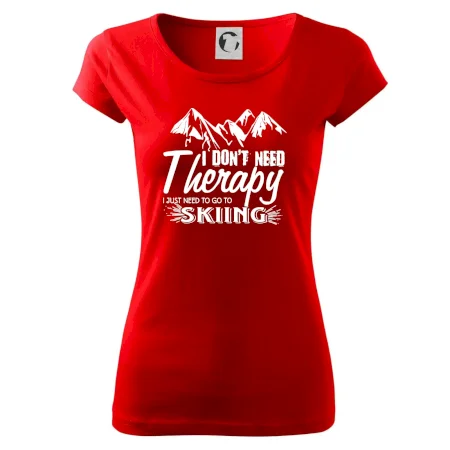 I dont need therapy - Skiing