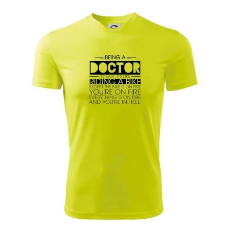 Being a doctor - bike