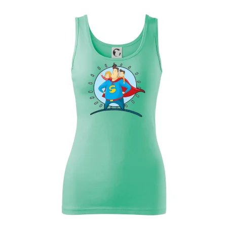 Táta superman - holka a kluk