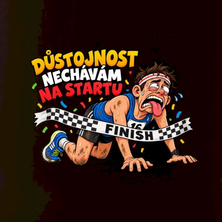Běžec důstojnost nechávám na startu