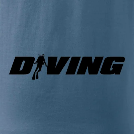 Diving nápis potápěč