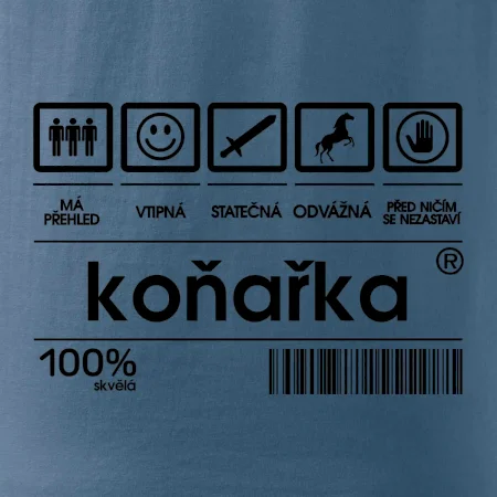 Čárový kód - Koňařka